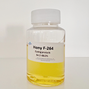 Hony F-264 染色カチオン性高分子電解質プリント生地 64-66% 色堅牢度